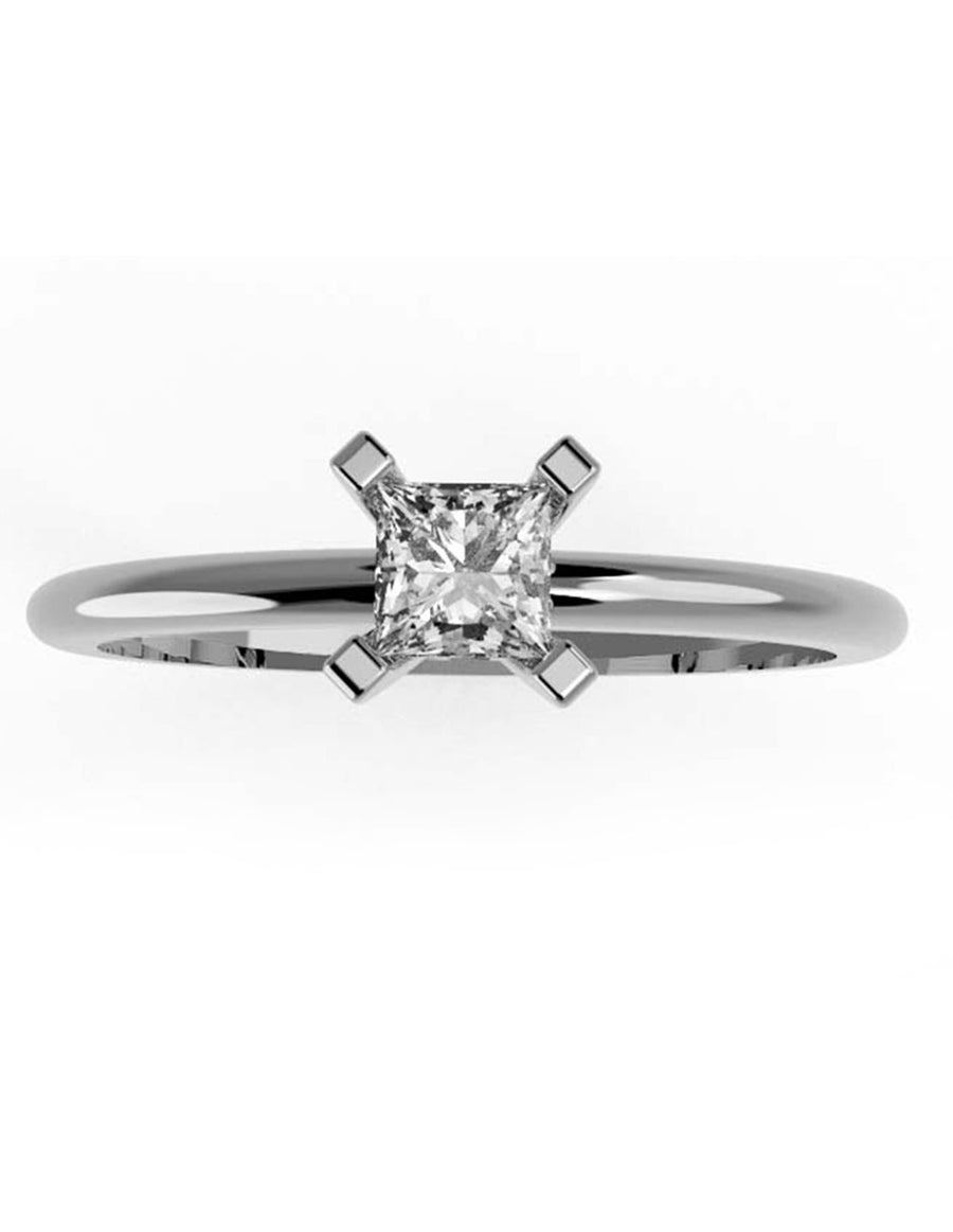 ANILLO DE ORO CON CIRCONIA