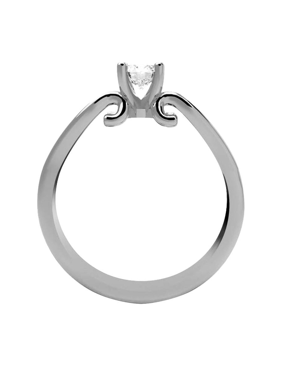 ANILLO DE ORO CON CIRCONIA