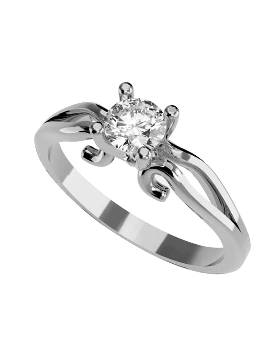 ANILLO DE ORO CON CIRCONIA