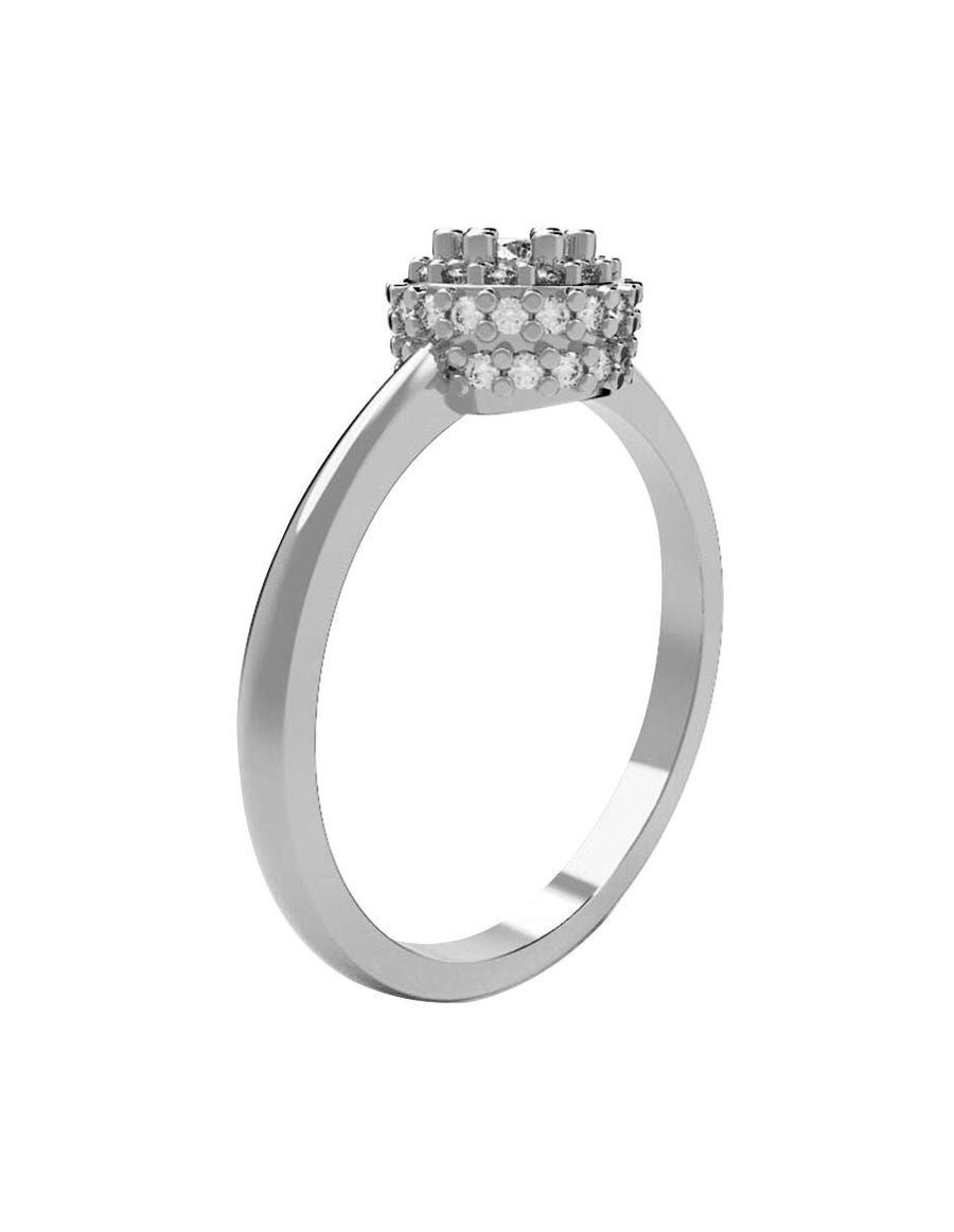 ANILLO DE ORO CON CIRCONIA