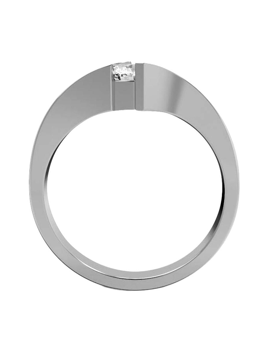 ANILLO DE ORO CON CIRCONIA
