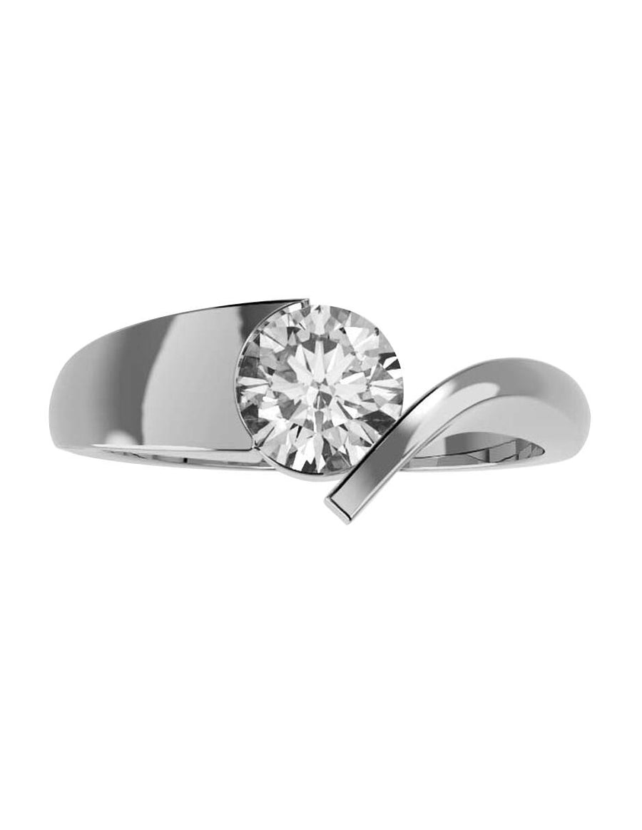 ANILLO DE ORO CON CIRCONIA