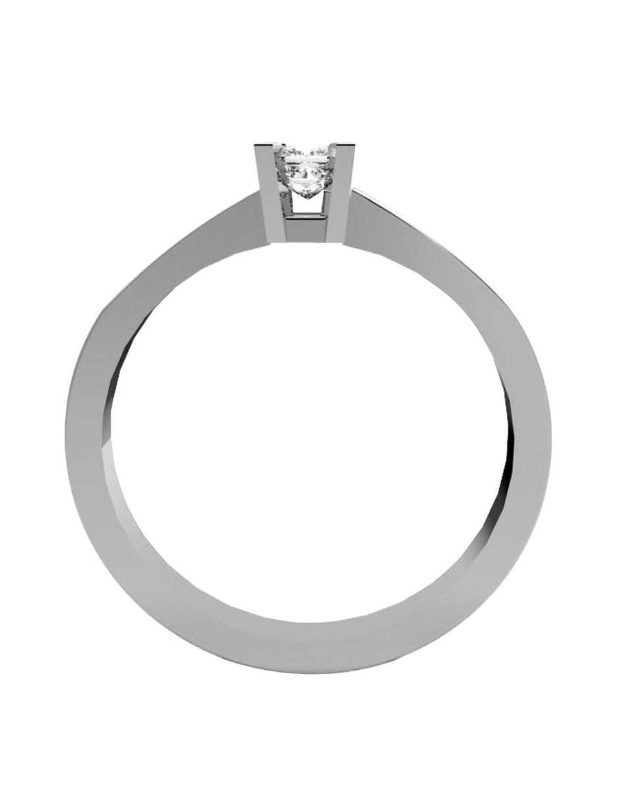 ANILLO DE ORO CON CIRCONIA