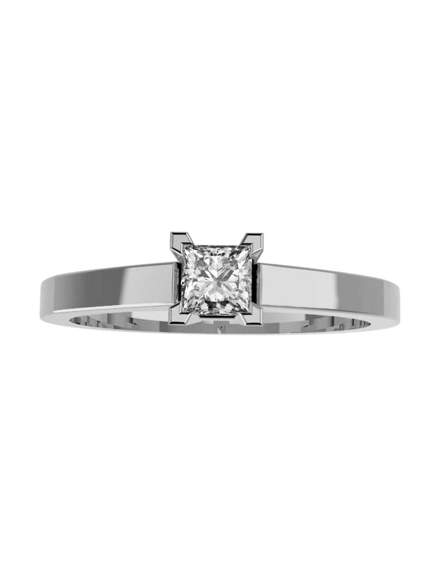 ANILLO DE ORO CON CIRCONIA