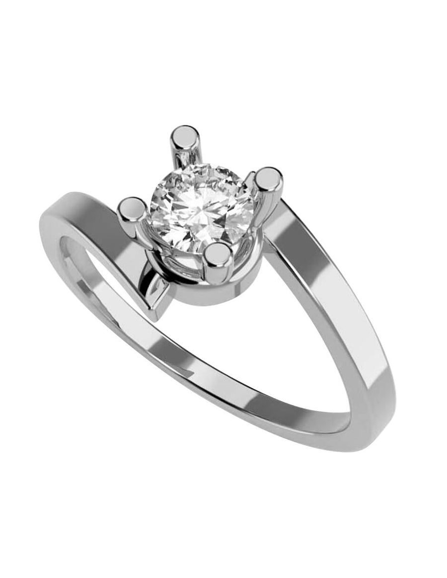ANILLO DE ORO CON CIRCONIA