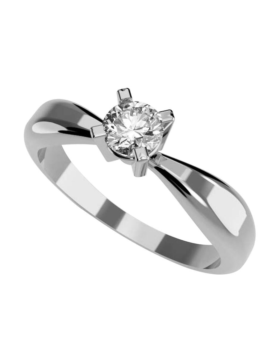 ANILLO DE ORO CON CIRCONIA