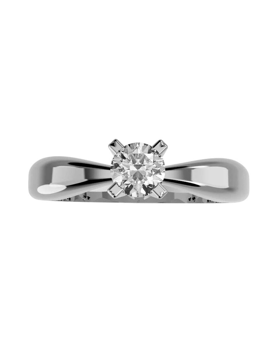ANILLO DE ORO CON CIRCONIA
