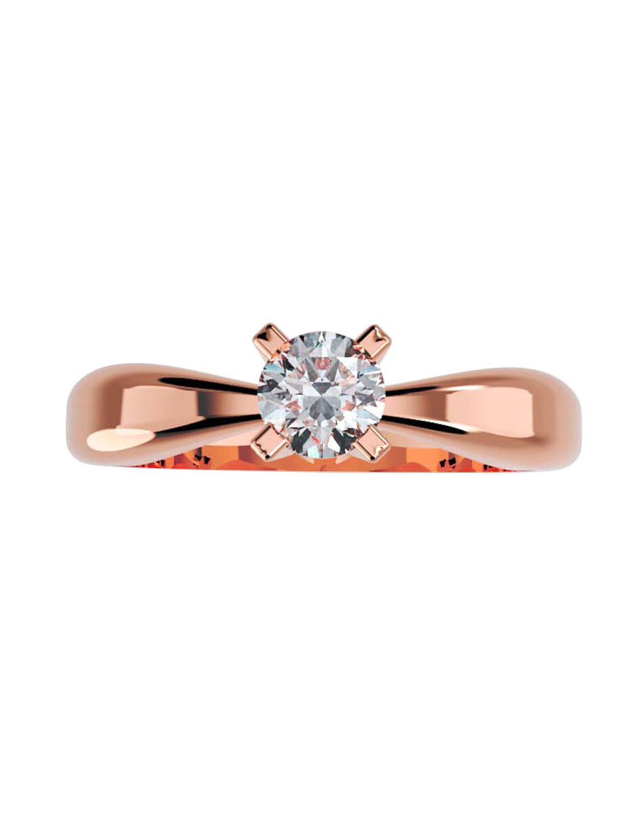 ANILLO DE ORO CON CIRCONIA