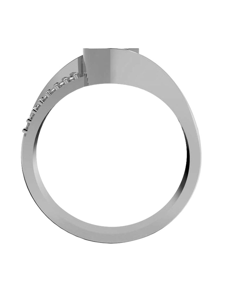 ANILLO DE ORO CON CIRCONIA