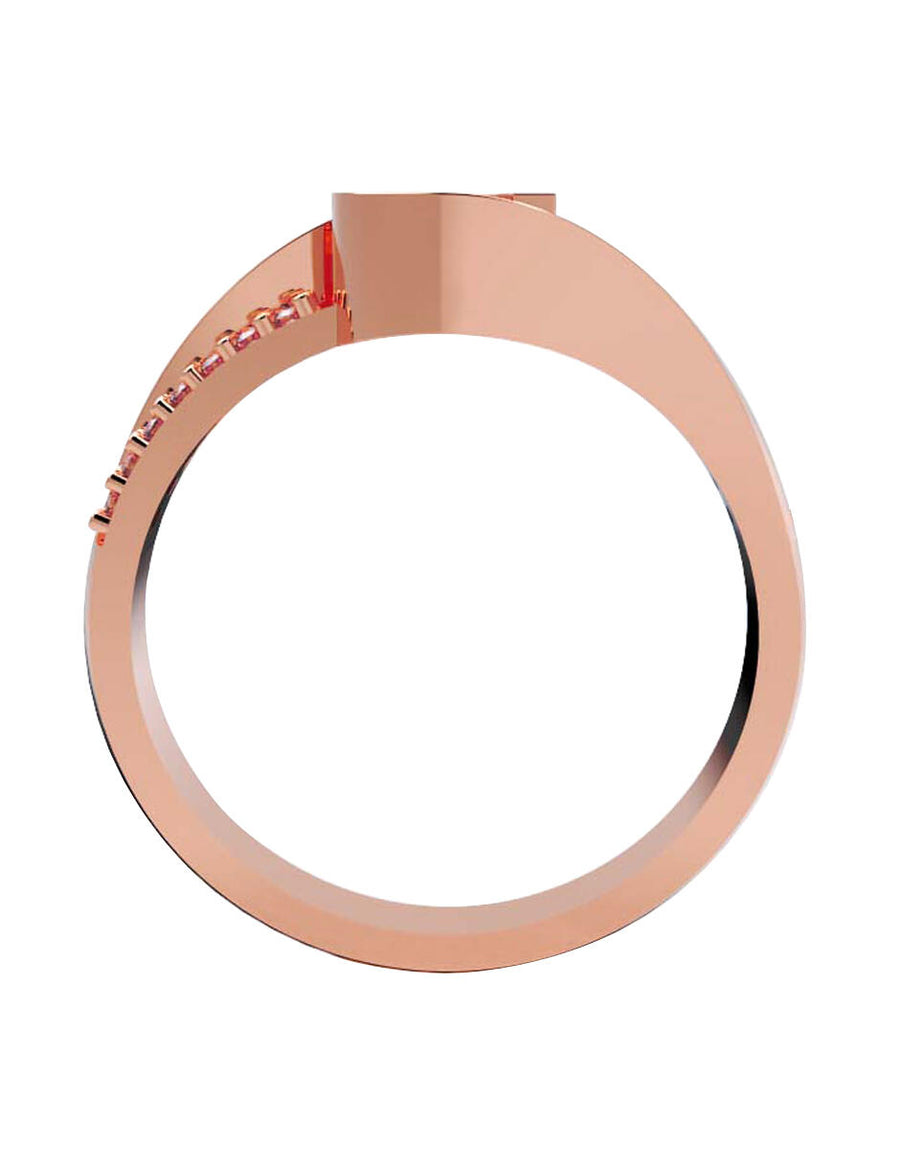ANILLO DE ORO CON CIRCONIA