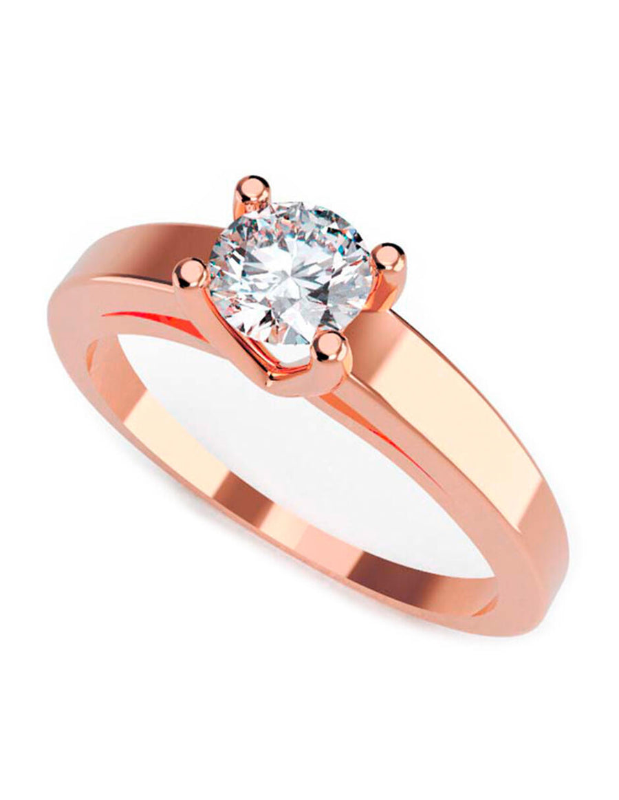 ANILLO DE ORO CON CIRCONIA