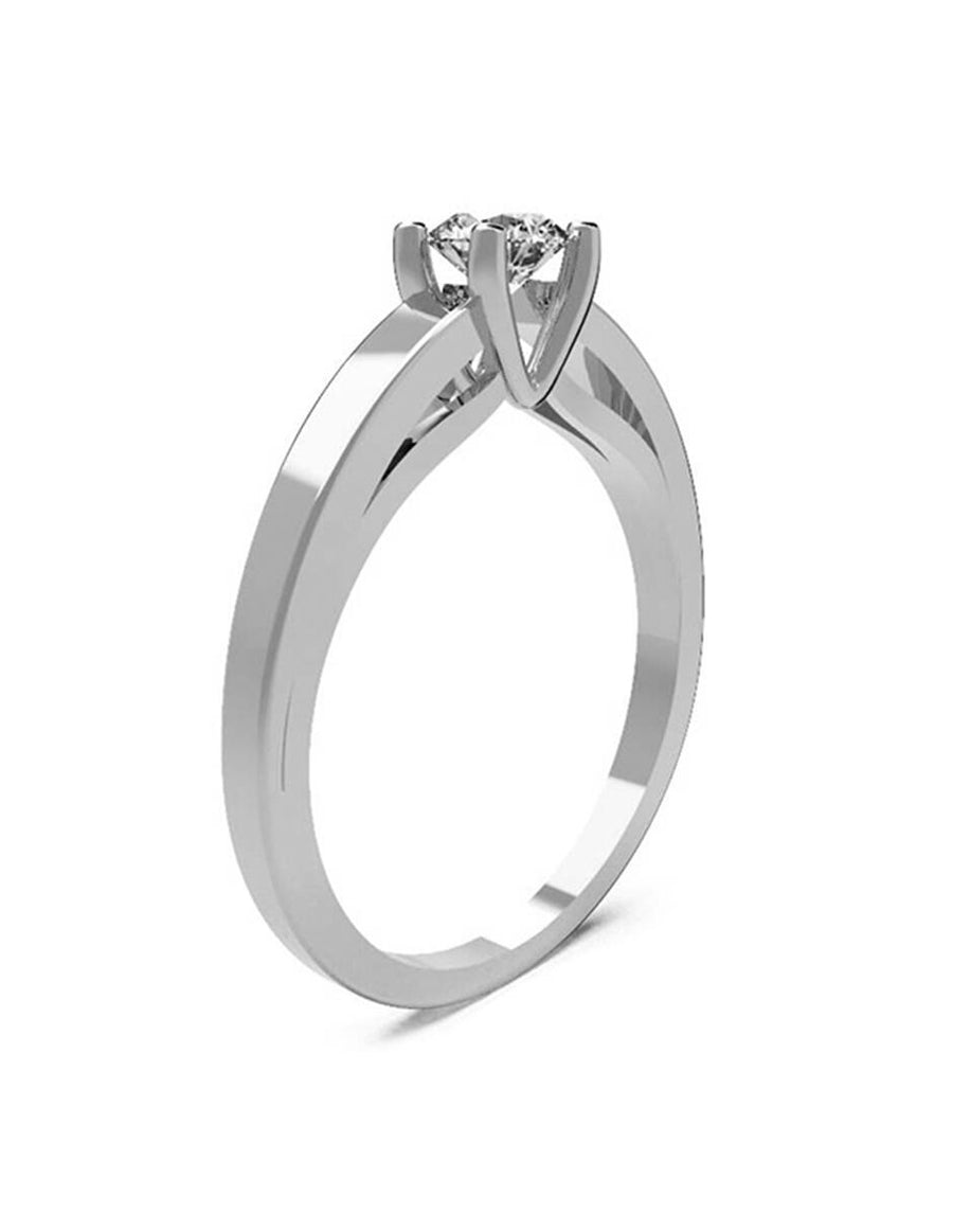 ANILLO DE ORO CON CIRCONIA