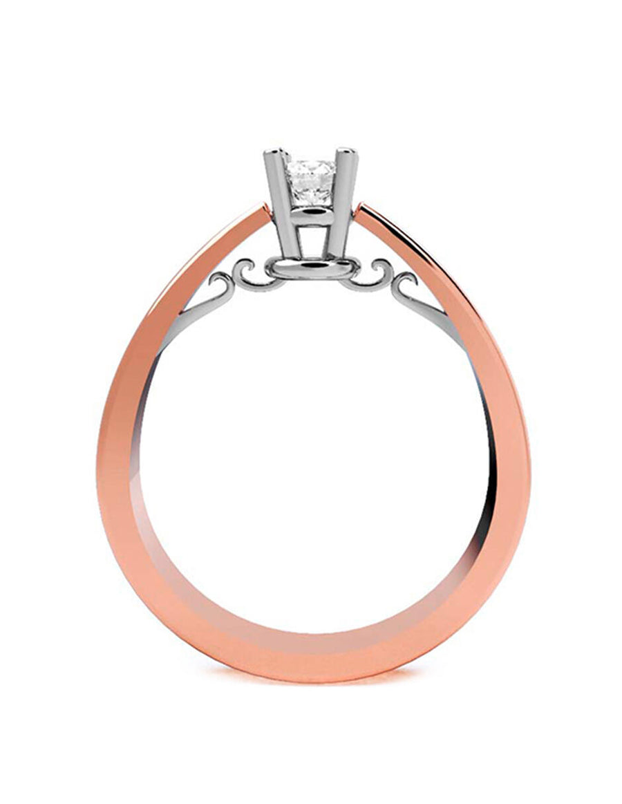 ANILLO DE ORO CON CIRCONIA