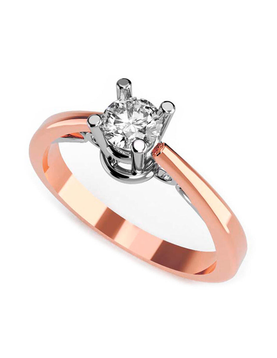 ANILLO DE ORO CON CIRCONIA