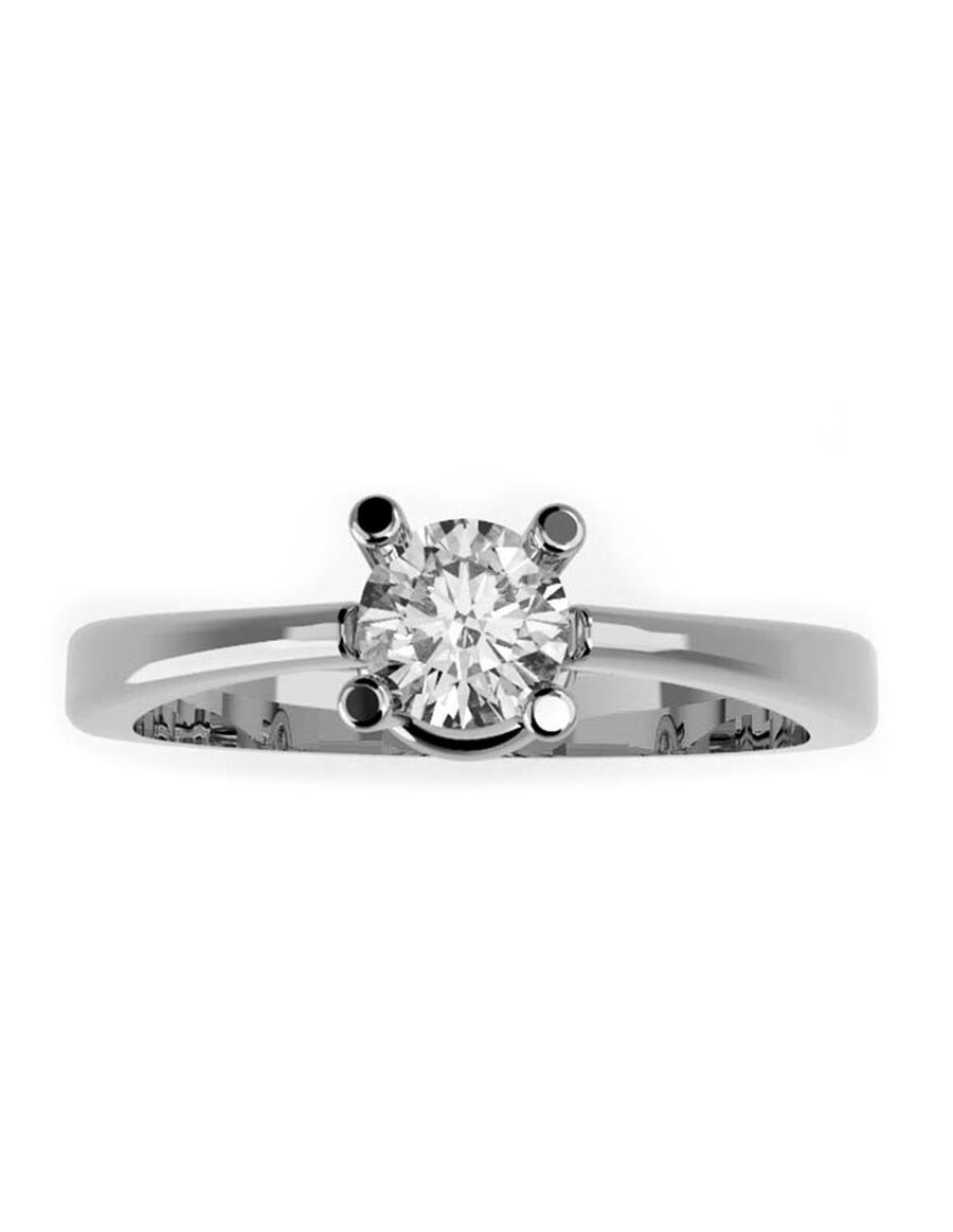ANILLO DE ORO CON CIRCONIA