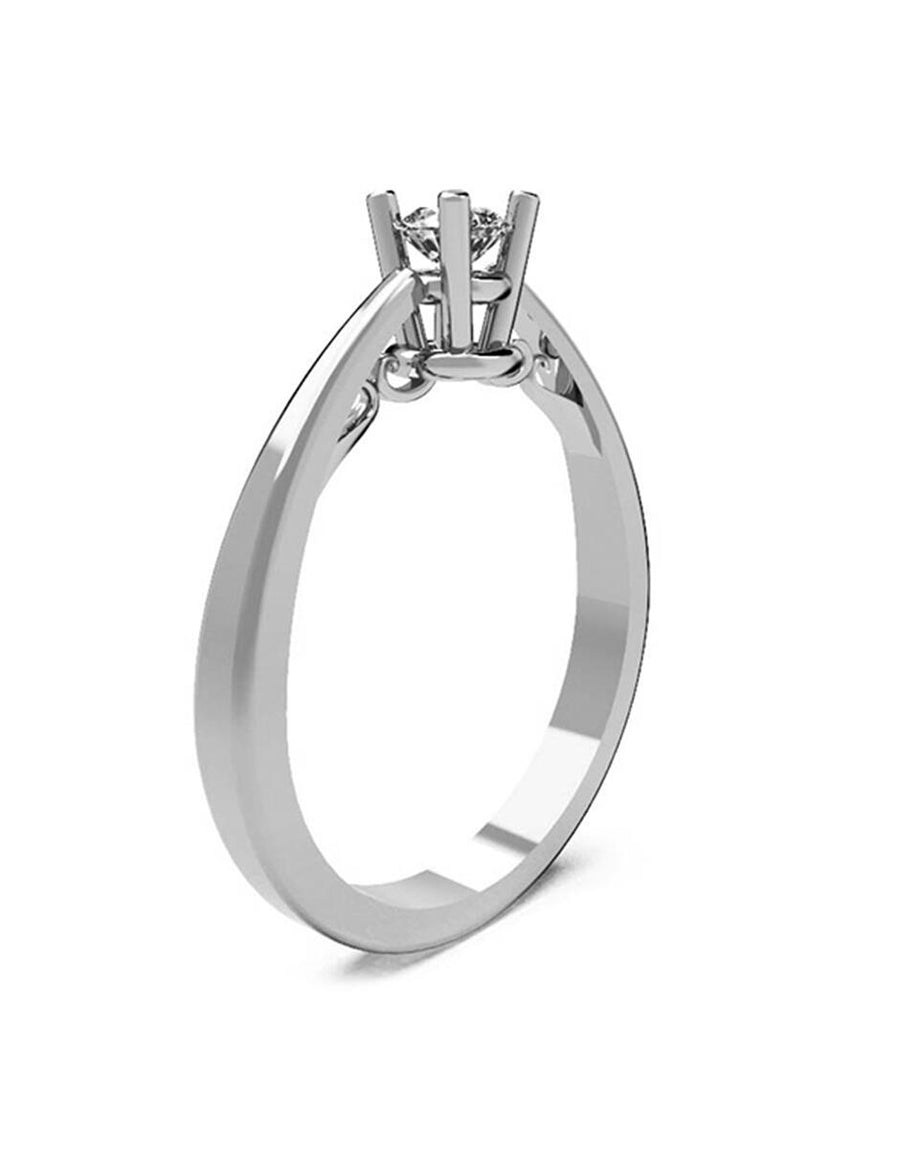ANILLO DE ORO CON CIRCONIA