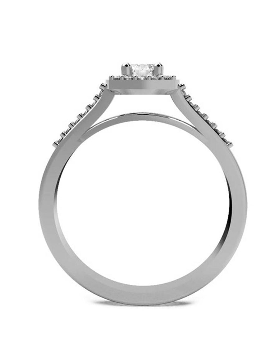 ANILLO DE ORO CON CIRCONIA