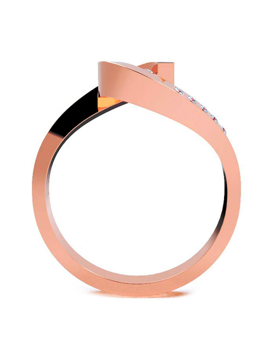 ANILLO DE ORO CON CIRCONIA