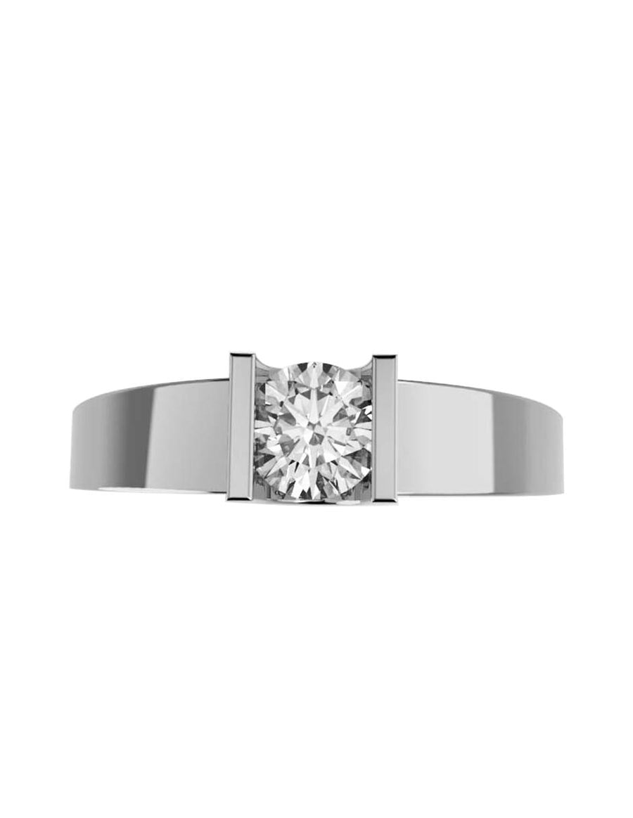 ANILLO DE ORO CON CIRCONIA