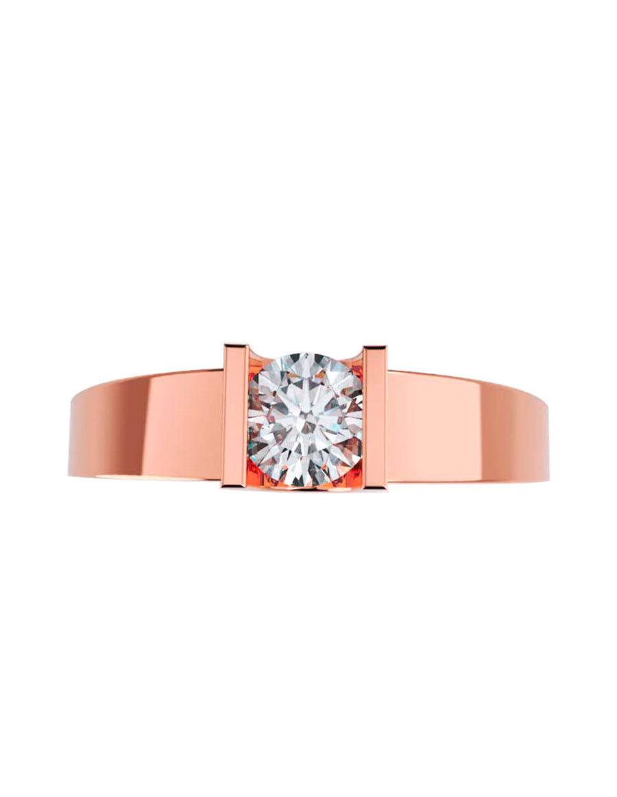 ANILLO DE ORO CON CIRCONIA