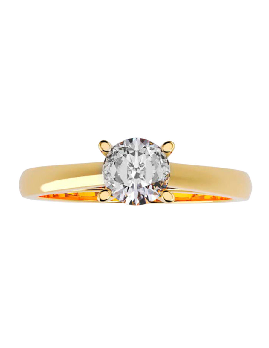 ANILLO DE ORO CON CIRCONIA