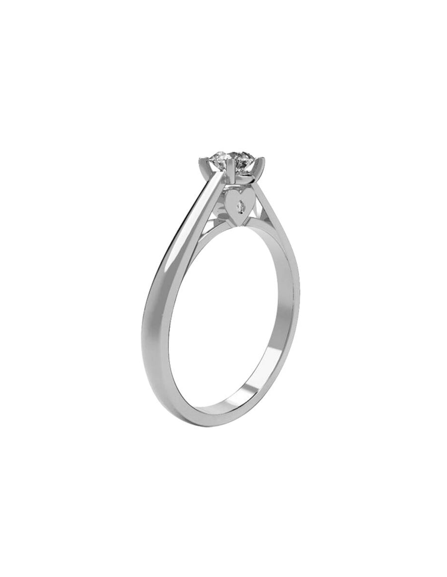 ANILLO DE ORO CON CIRCONIA