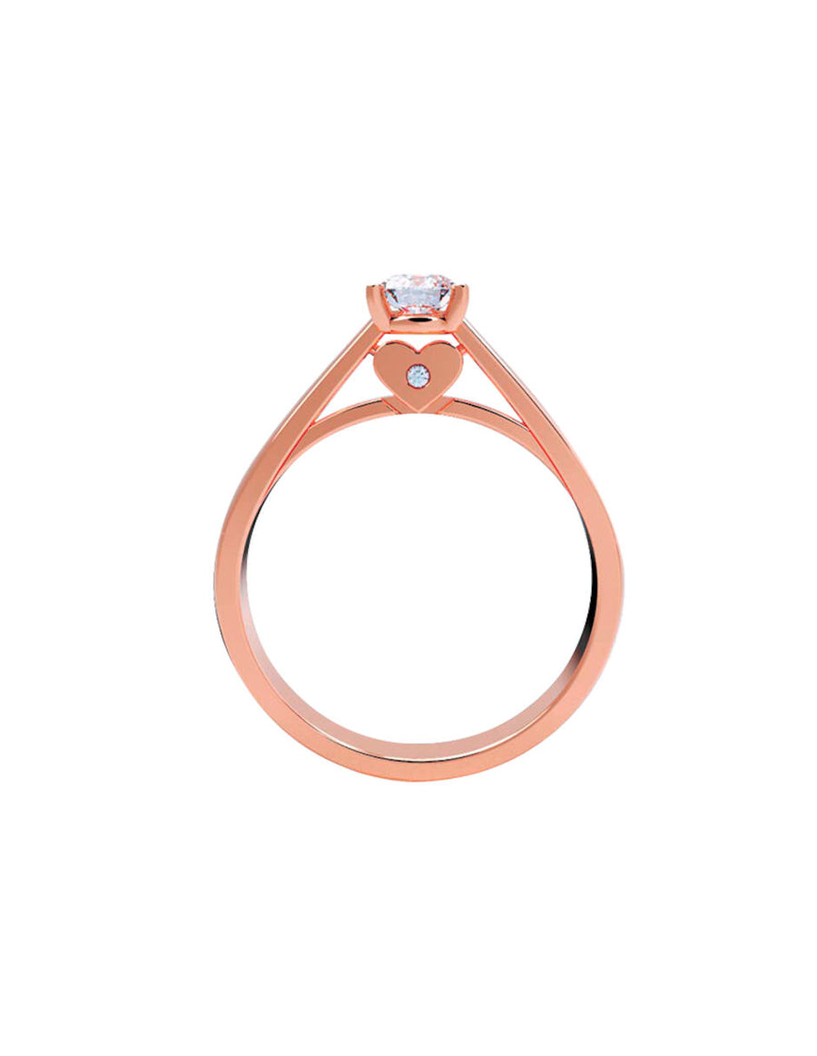 ANILLO DE ORO CON CIRCONIA