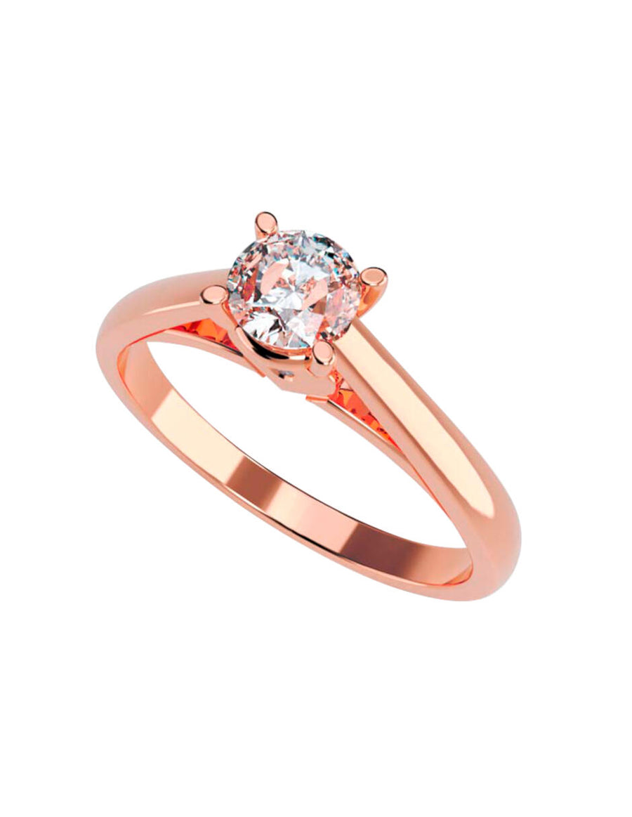 ANILLO DE ORO CON CIRCONIA