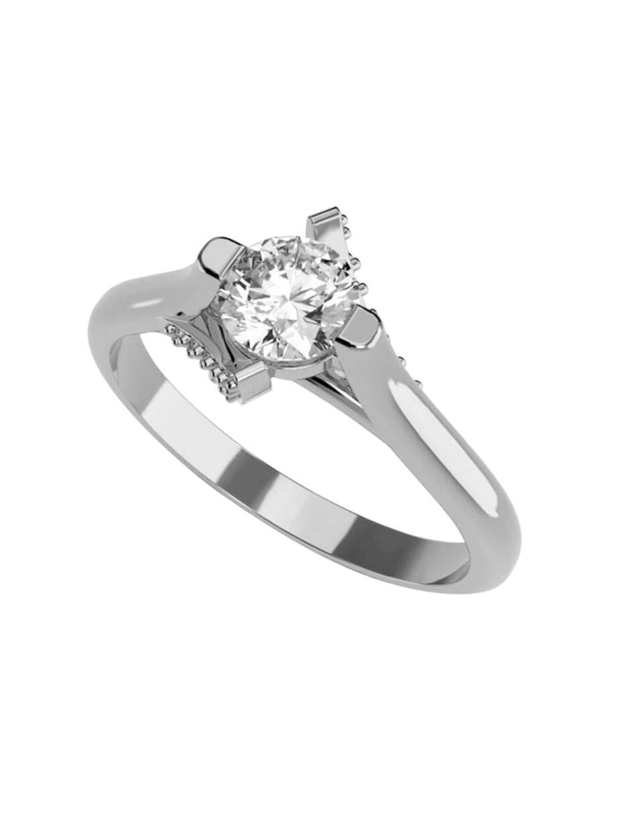 ANILLO DE ORO CON CIRCONIA