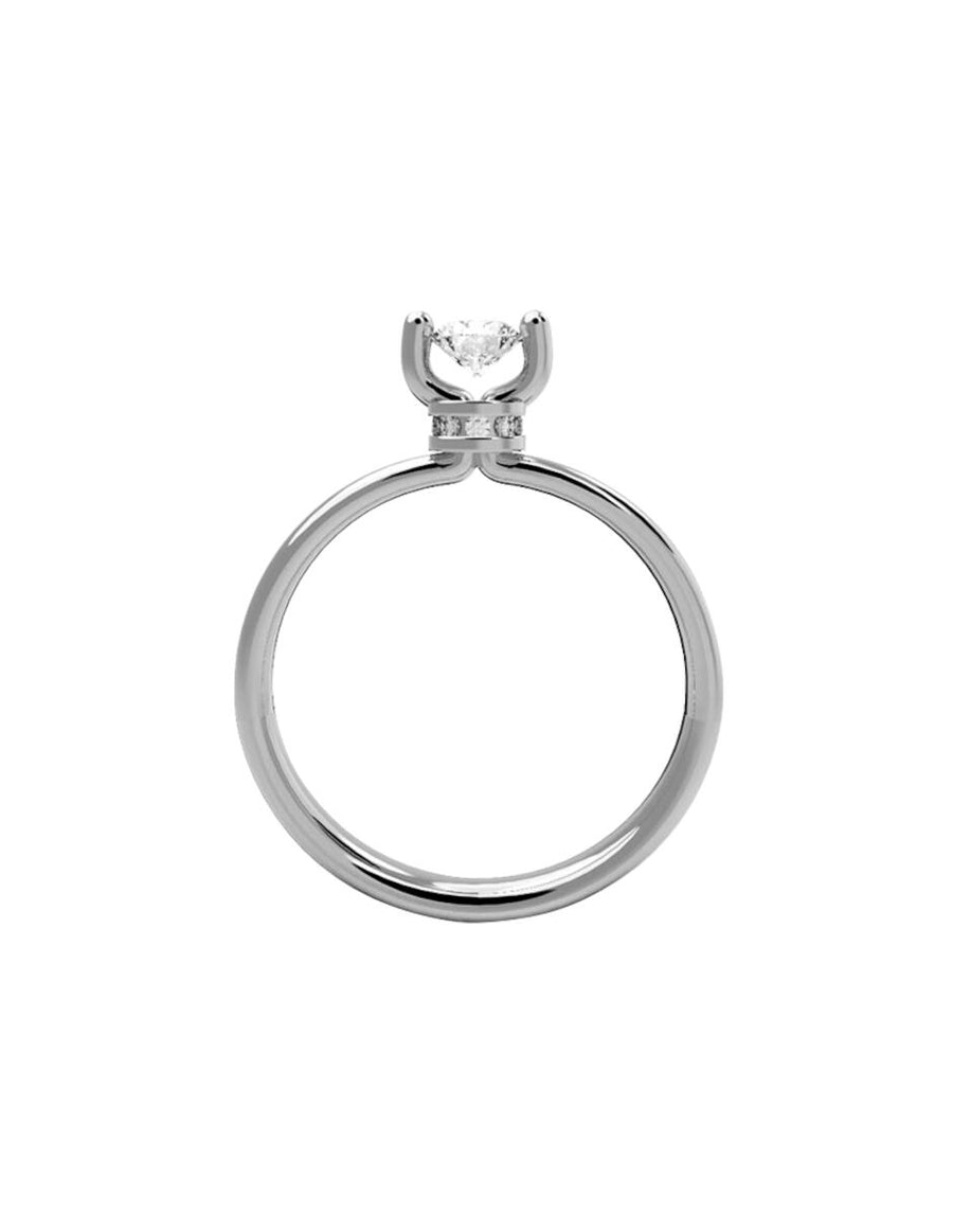 ANILLO DE ORO CON CIRCONIA