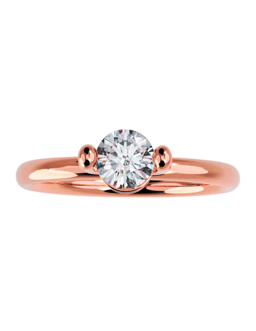 ANILLO DE ORO CON CIRCONIA