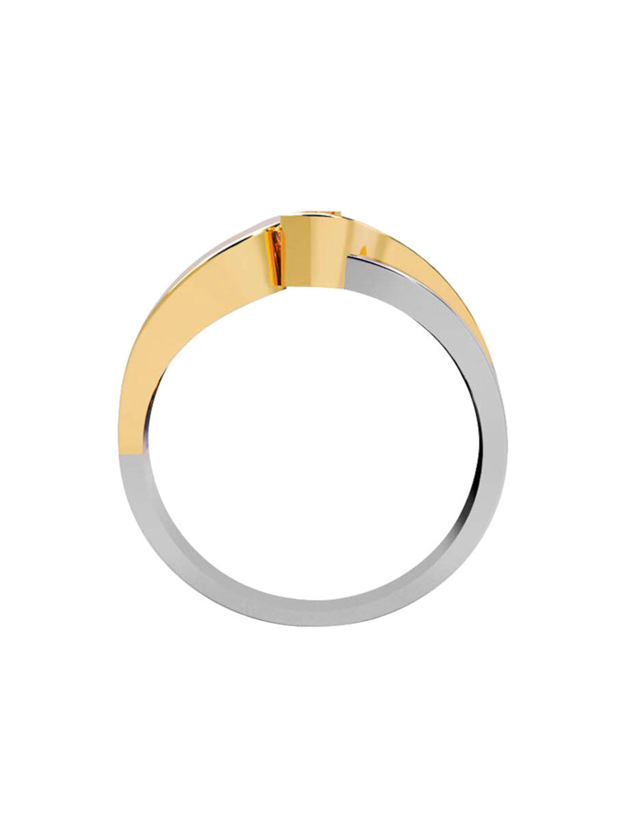ANILLO DE ORO CON CIRCONIA