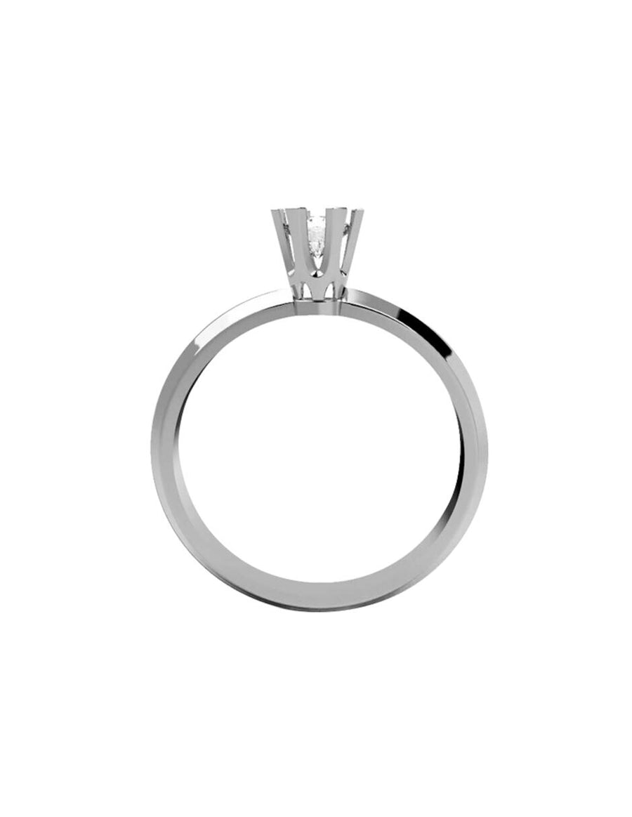 ANILLO DE ORO CON CIRCONIA