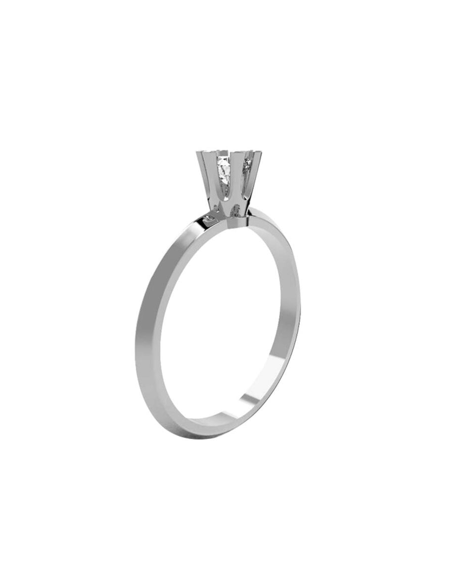 ANILLO DE ORO CON CIRCONIA