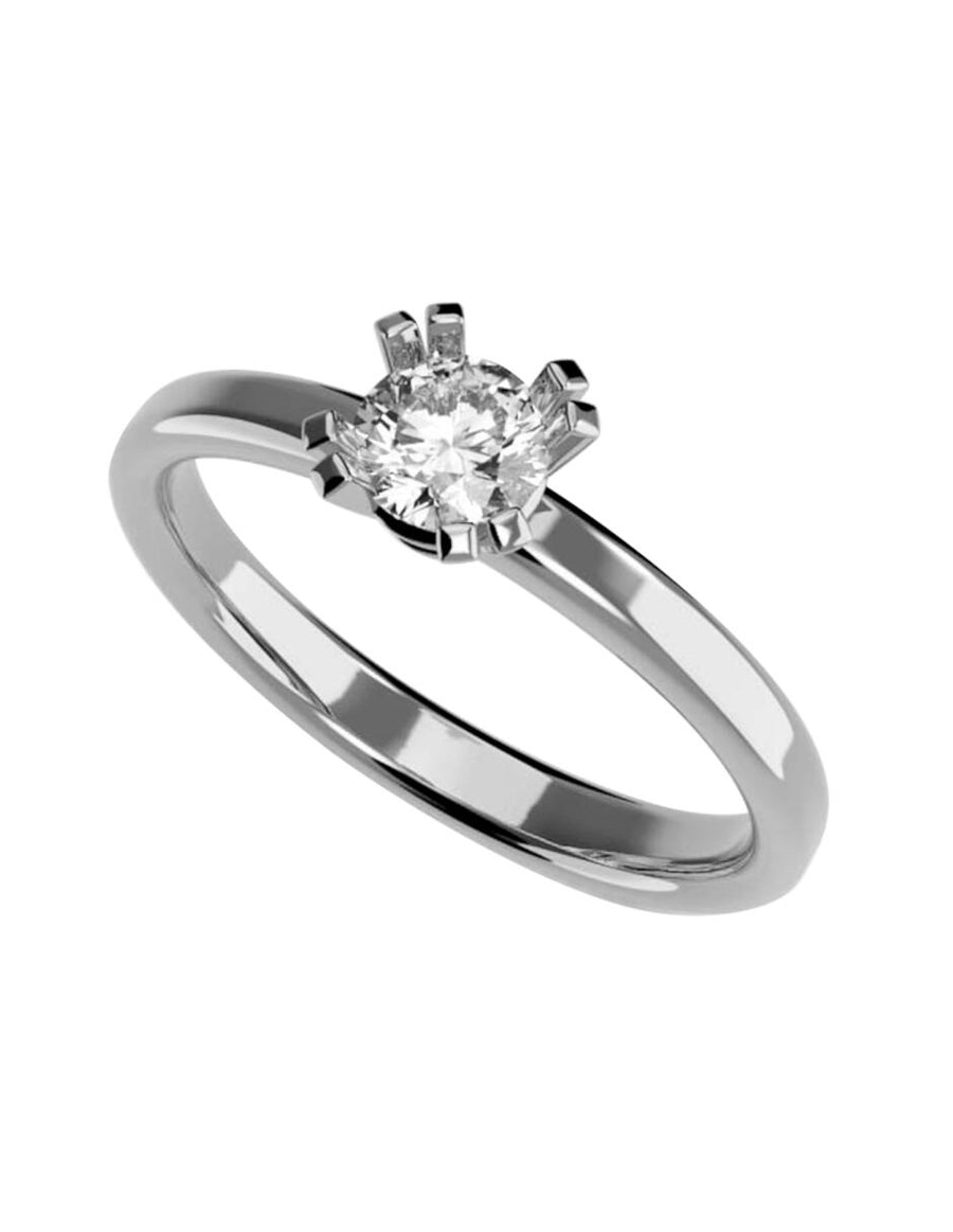 ANILLO DE ORO CON CIRCONIA