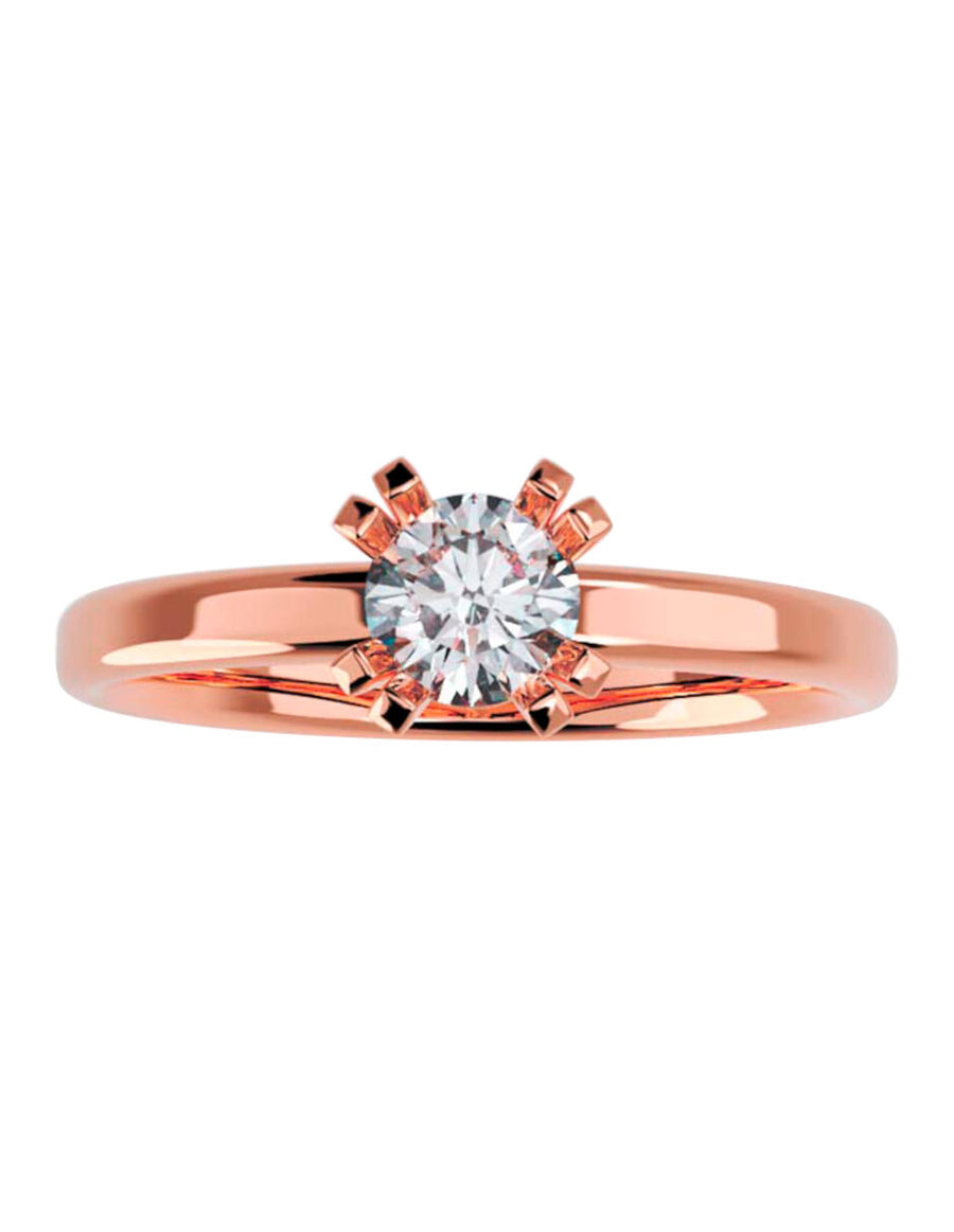 ANILLO DE ORO CON CIRCONIA