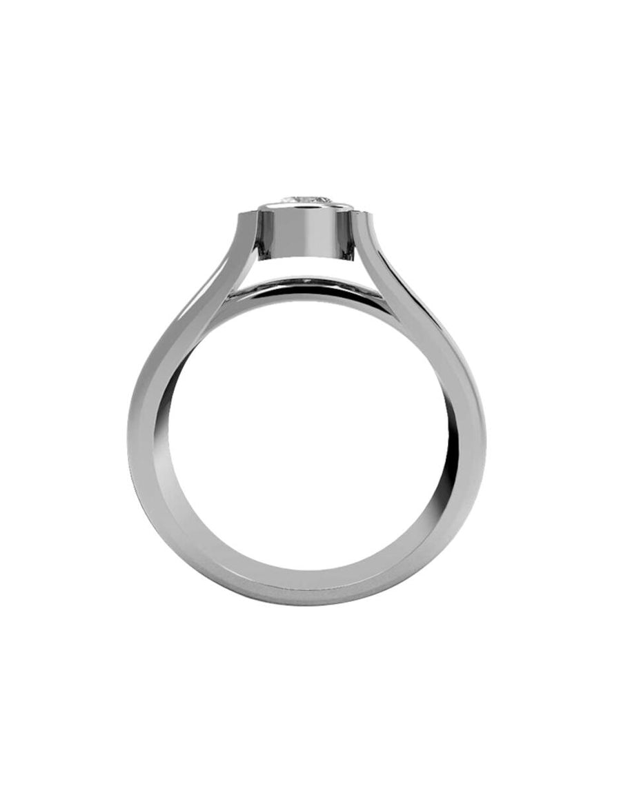 ANILLO DE ORO CON CIRCONIA