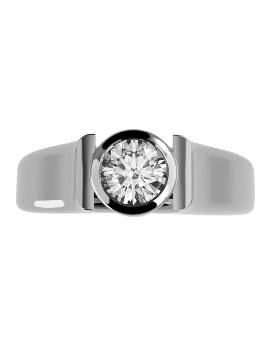 ANILLO DE ORO CON CIRCONIA