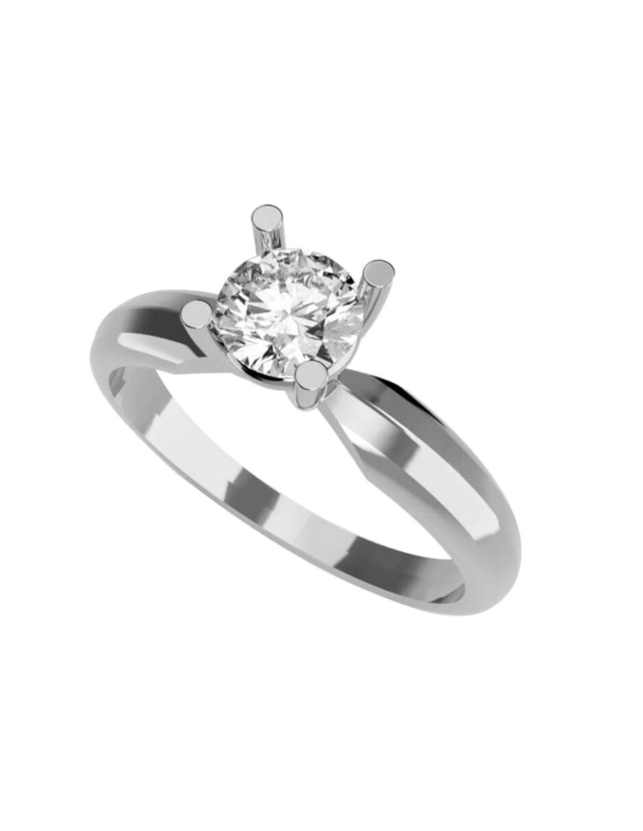 ANILLO DE ORO CON CIRCONIA