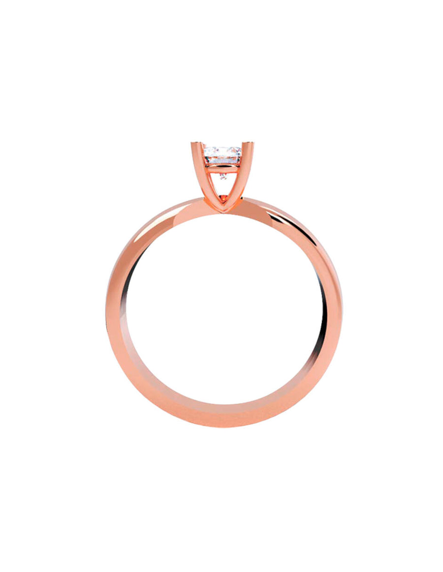 ANILLO DE ORO CON CIRCONIA
