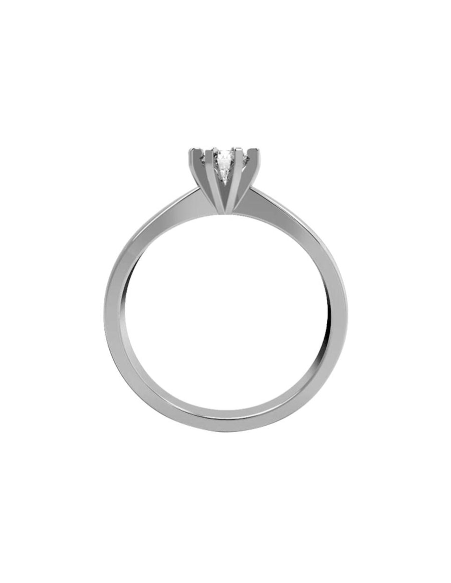 ANILLO DE ORO CON CIRCONIA