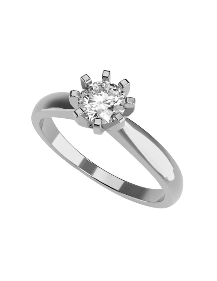 ANILLO DE ORO CON CIRCONIA