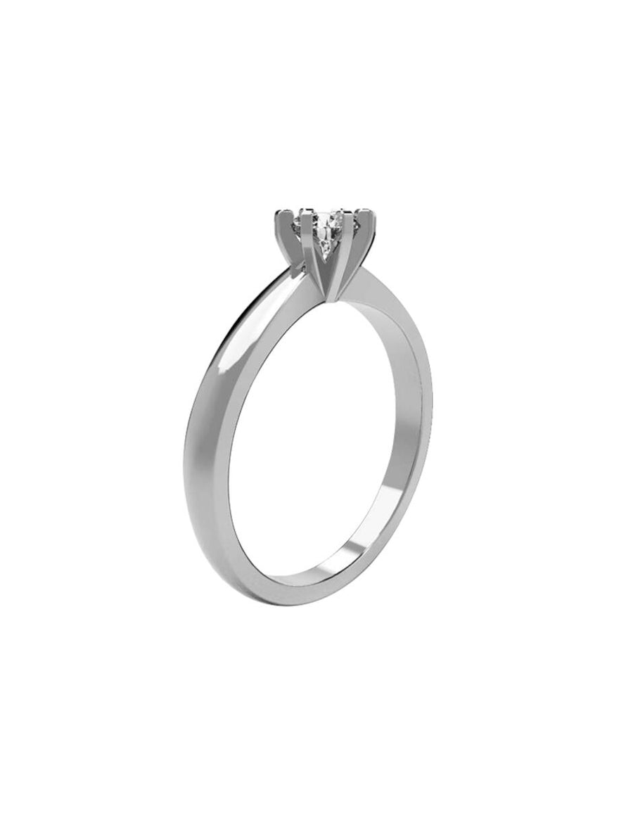 ANILLO DE ORO CON CIRCONIA