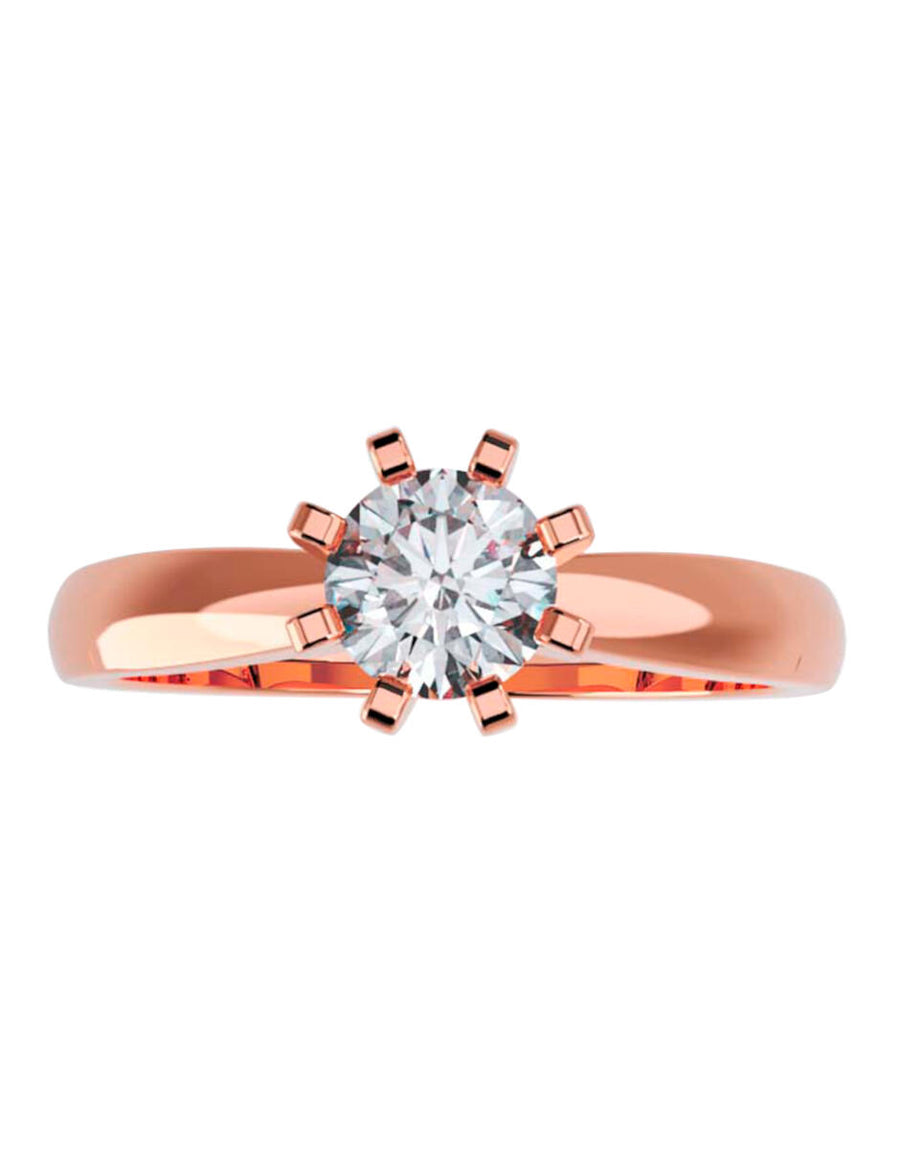 ANILLO DE ORO CON CIRCONIA