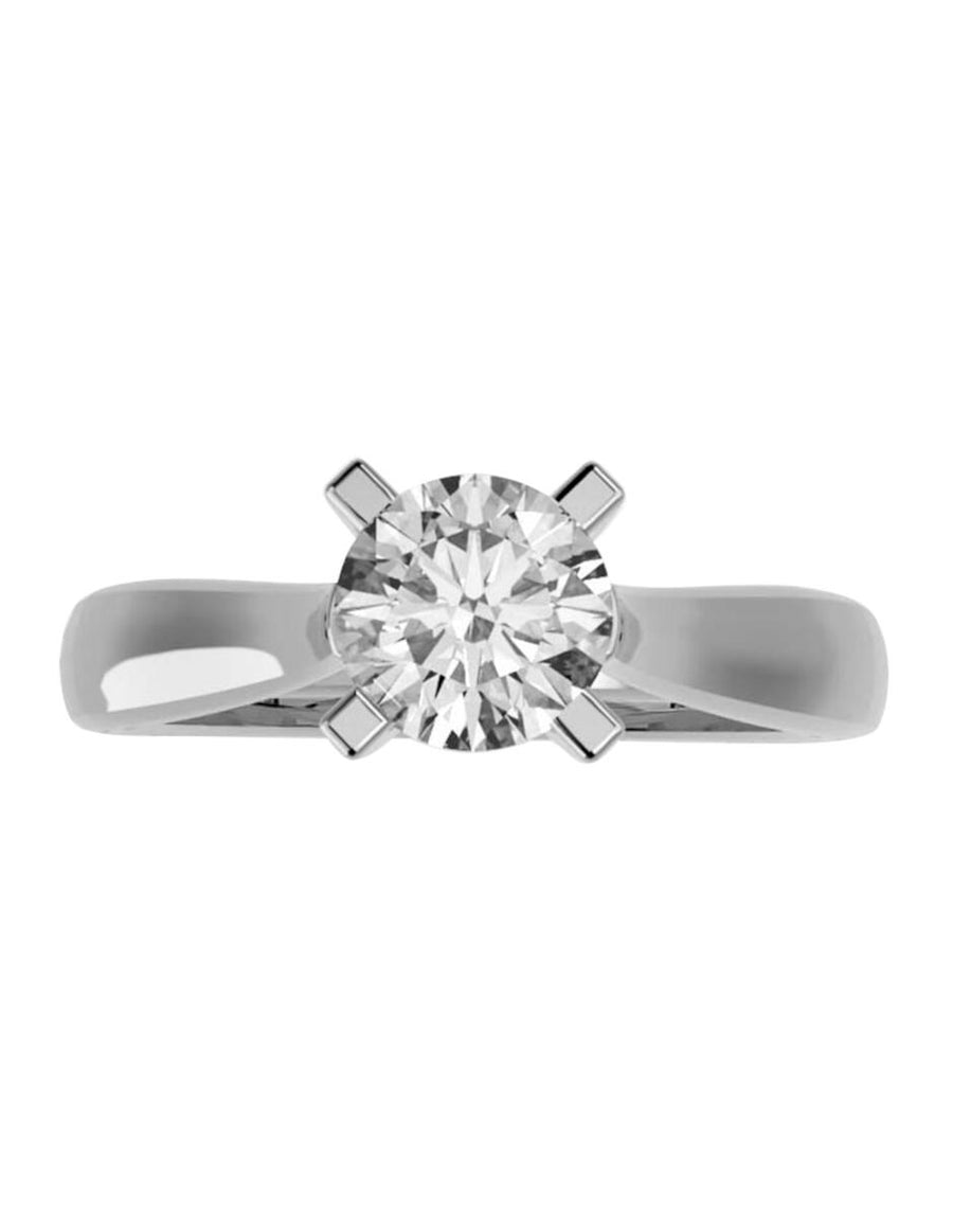 ANILLO DE ORO CON CIRCONIA