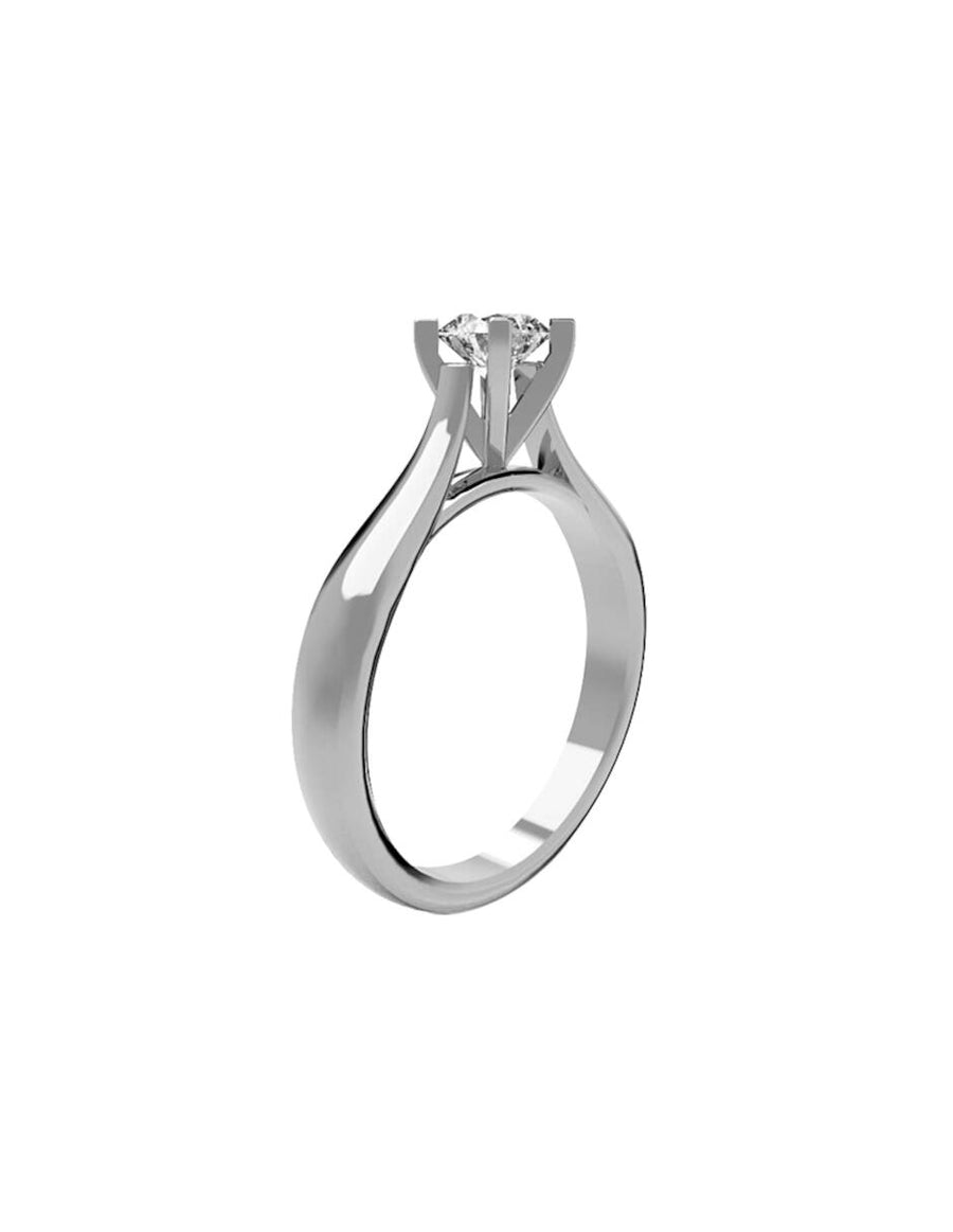 ANILLO DE ORO CON CIRCONIA