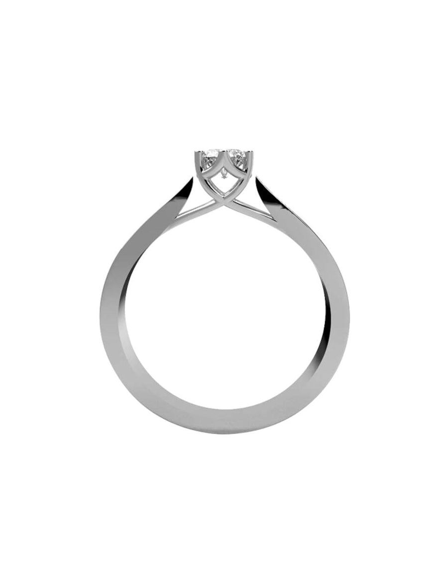 ANILLO DE ORO CON CIRCONIA