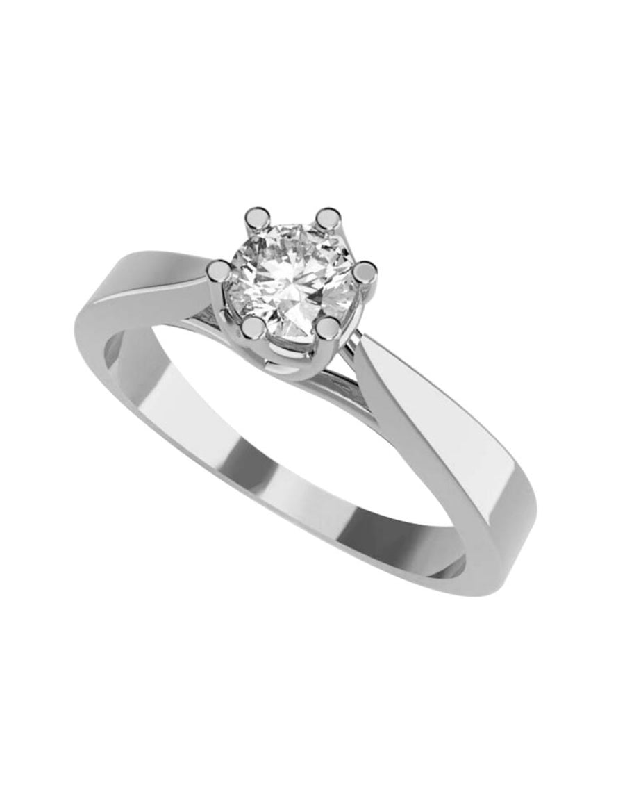 ANILLO DE ORO CON CIRCONIA