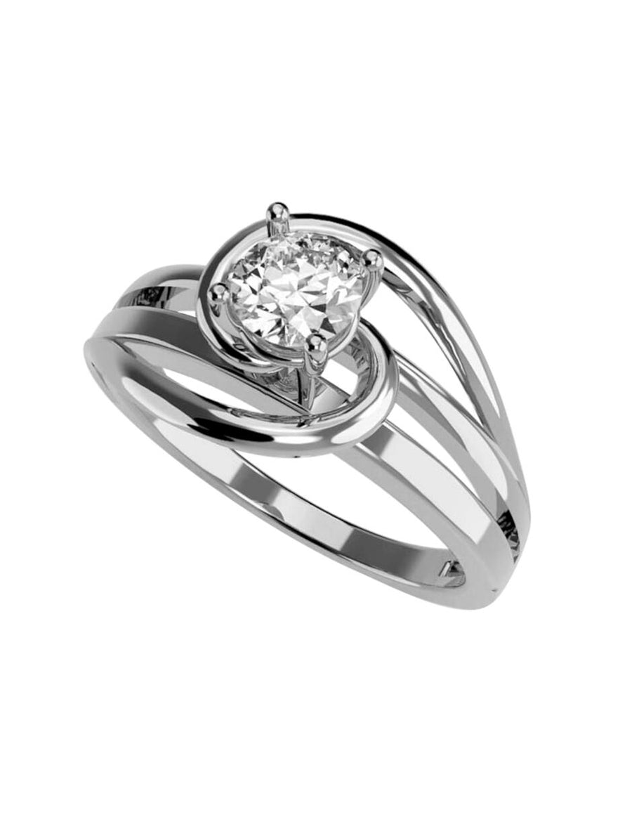 ANILLO DE ORO CON CIRCONIA