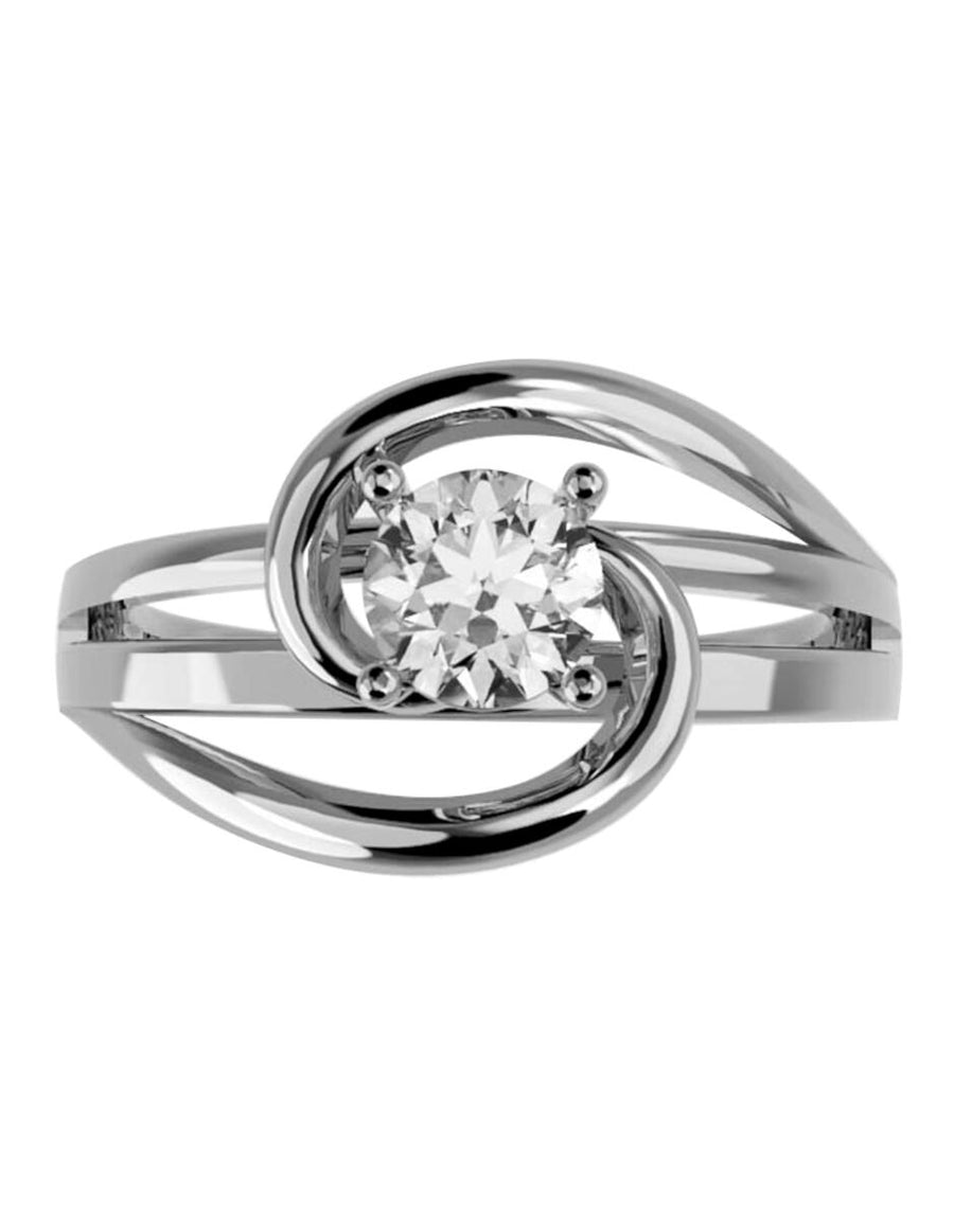 ANILLO DE ORO CON CIRCONIA